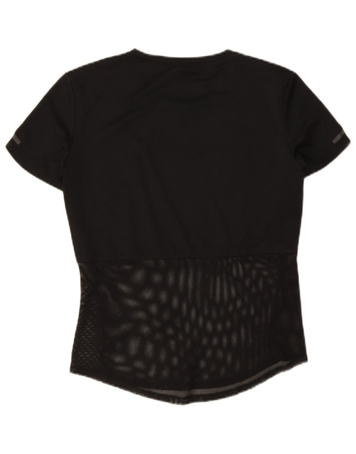 ADIDAS Womens Climacool Oversized T-Shirt Top UK 4/6 XS Black