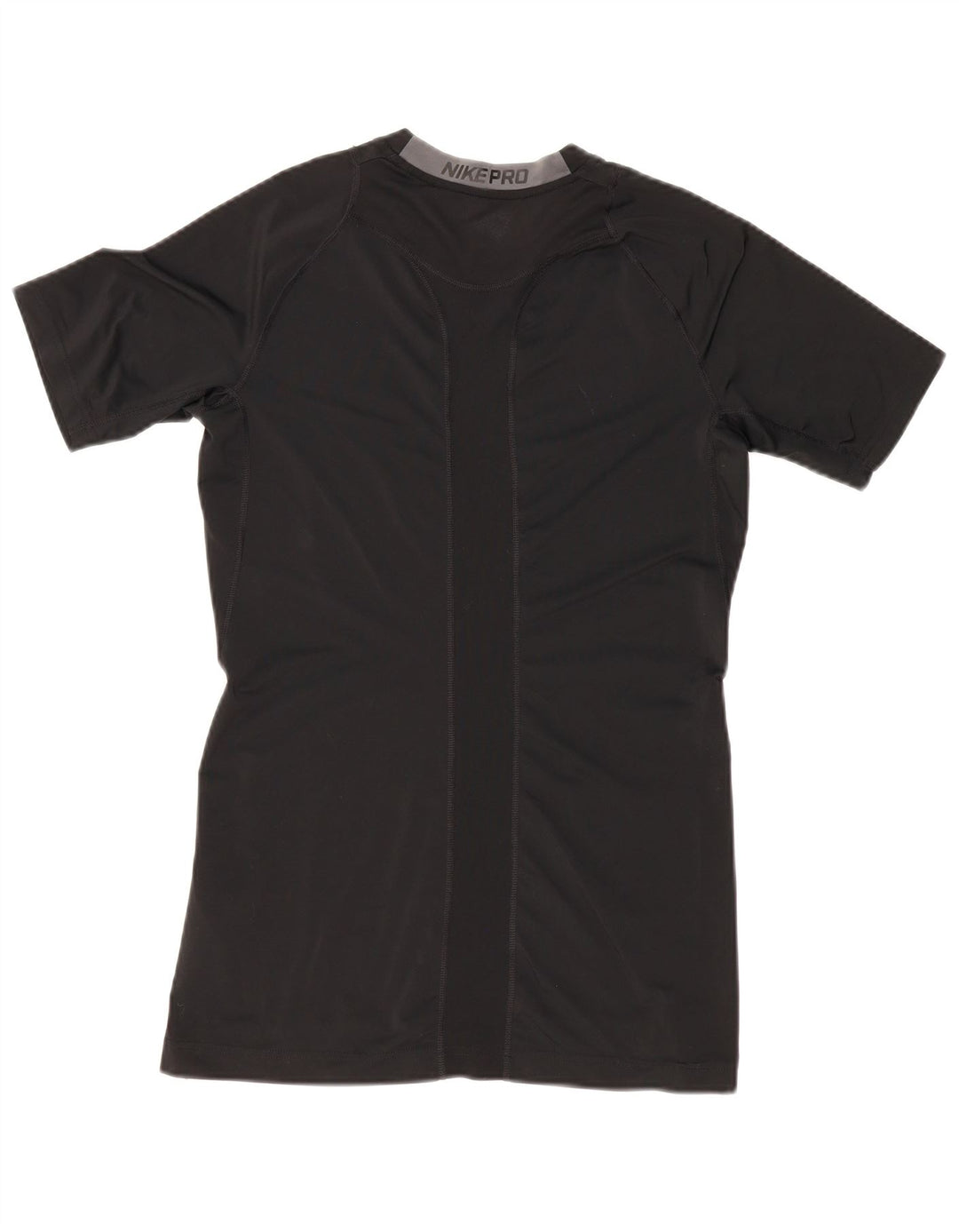 NIKE Mens Dri Fit T-Shirt Top Large Black Polyester