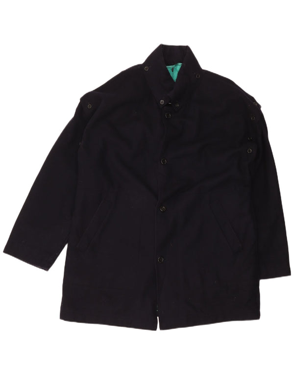 Orcinus Herre Windbreaker Coat IT 52 XL Marineblå Uld