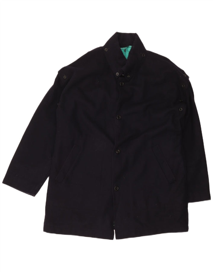 Orcinus Herre Windbreaker Coat IT 52 XL Marineblå Uld