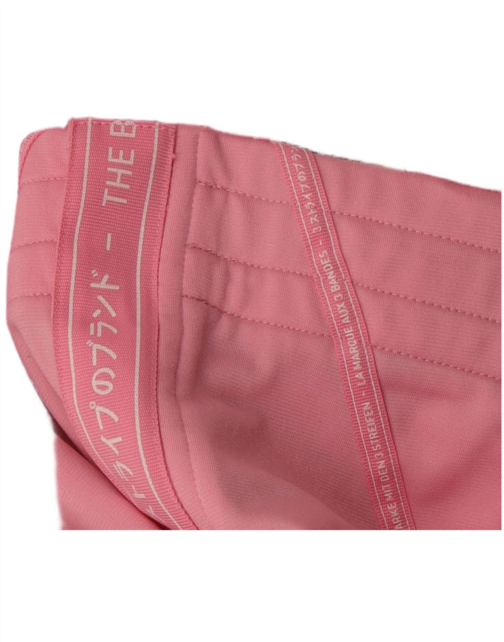 Adidas piger grafisk træningsdragt topjakke 11-12 år Pink Polyester