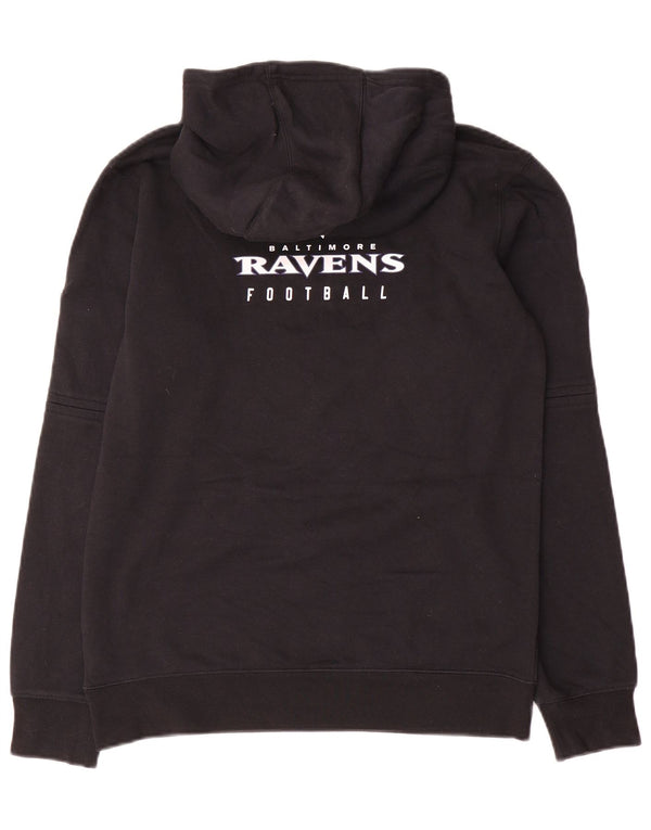 Nike Boys Baltimore Ravens Grafisk hættetrøjetrøje 14-15 år Large Sort