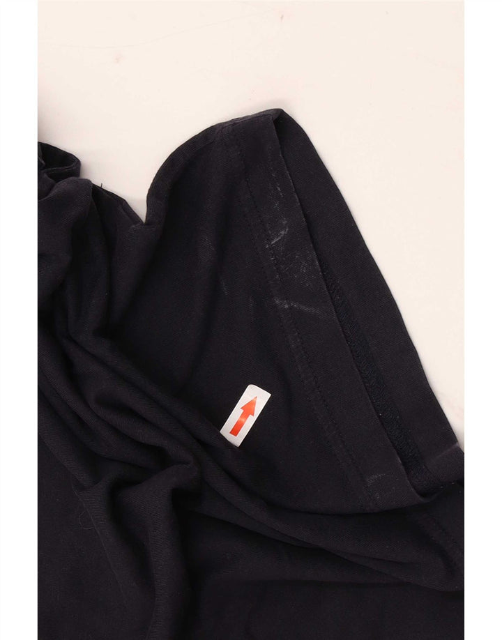 Puma Herre Grafisk T-Shirt Top Stor Marineblå