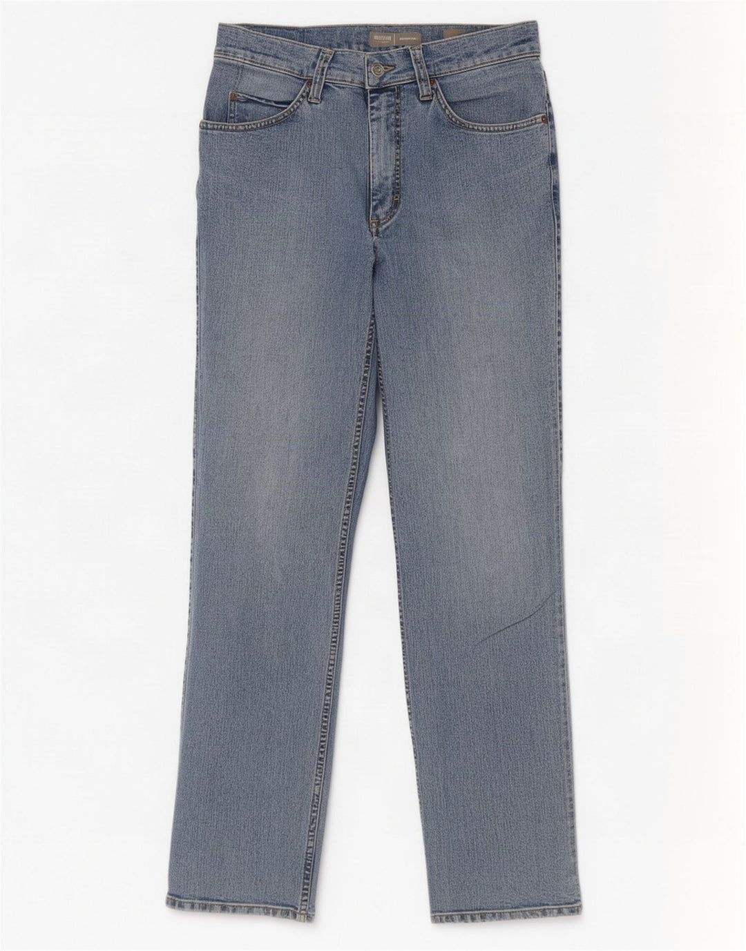 Mustang Herre Tramper Straight Jeans W33 L32 Blå Bomuld