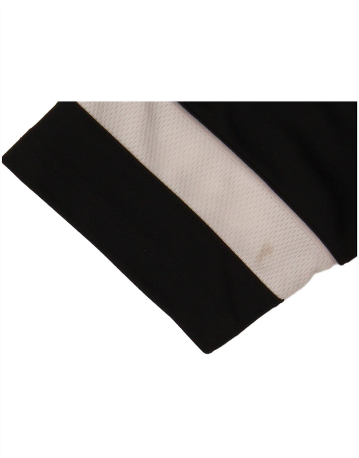 NIKE Dri Fit T-Shirt Top 12-13 år Stor sort farveblok