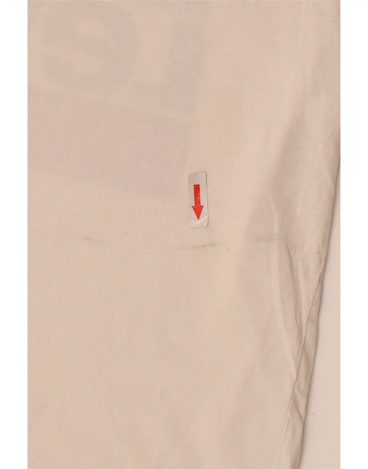Levi's Herre grafisk T-shirt Top Lille Off White Bomuld