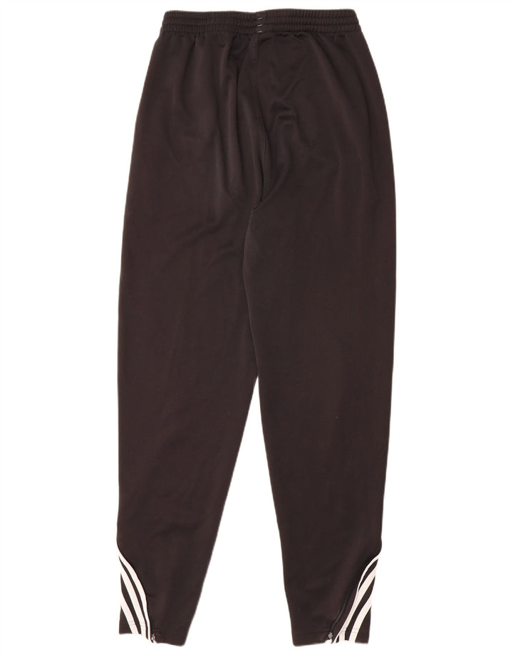 ADIDAS grafiske træningsdragtbukser til mænd UK 42/44 Large Black Polyester