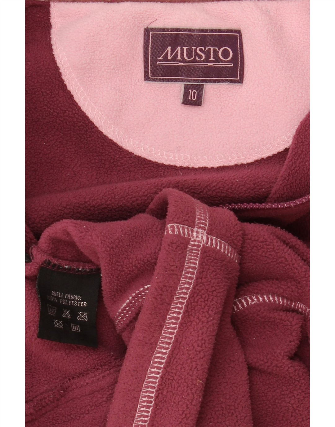 Musto Fleecejakke til kvinder UK 10 Lille Pink Polyester