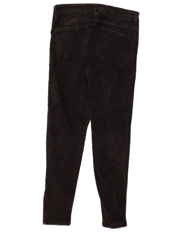 Oasis Dame Skinny Jeans UK 12 Medium W28 L26 Grå Bomuld