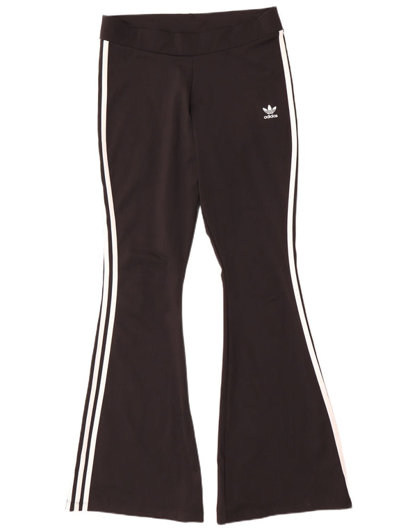 Adidas Dame Flare Leggings UK 16 Large Black Polyester