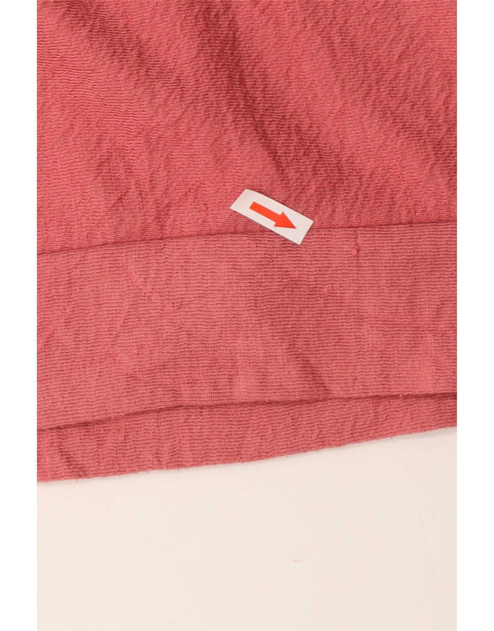 Zara Dame Trafaluc Oversized Sweatshirt Jumper UK 10 Small Pink