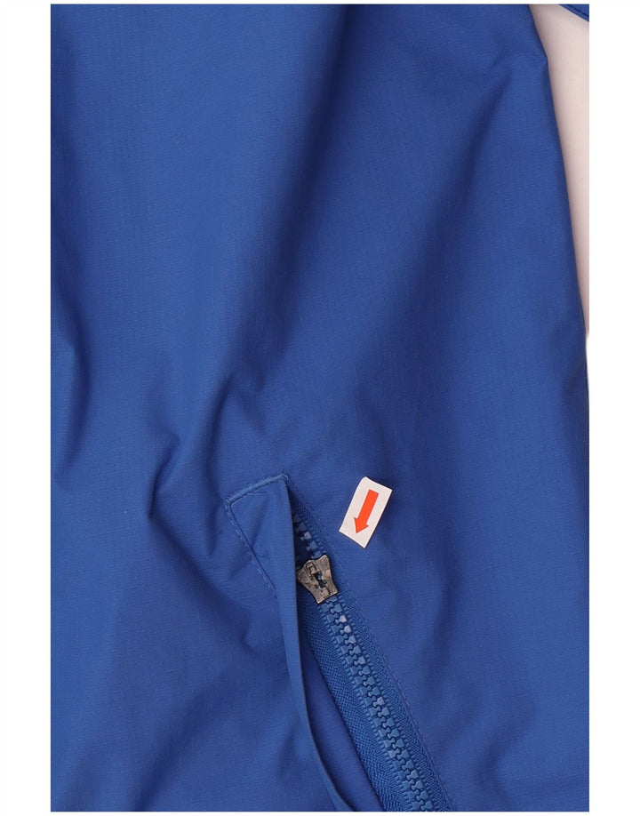 SUPERDRY Herre Windbreaker Jacket UK 40 Large Blue Nylon