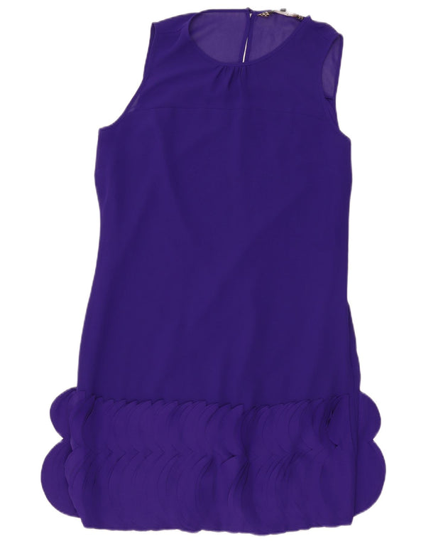 Principper Kvinders ærmeløs Regular Shift Dress UK 12 Medium Purple