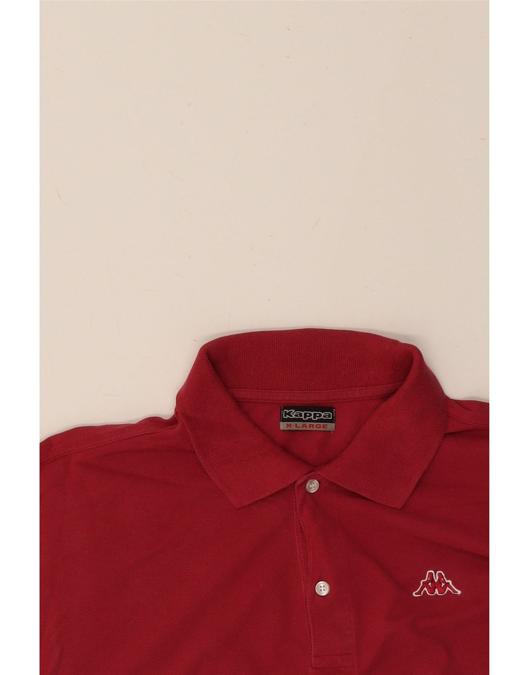 KAPPA Mens Polo Shirt XL Pink Cotton Vintage Kappa and Second-Hand Kappa from Messina Hembry 