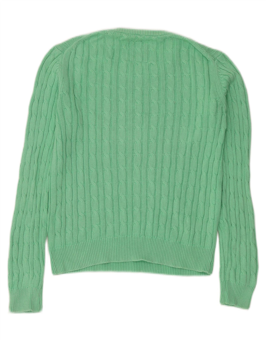 Jack Wills Dame Oversized Crew Neck Jumper Sweater UK 10 Small Green