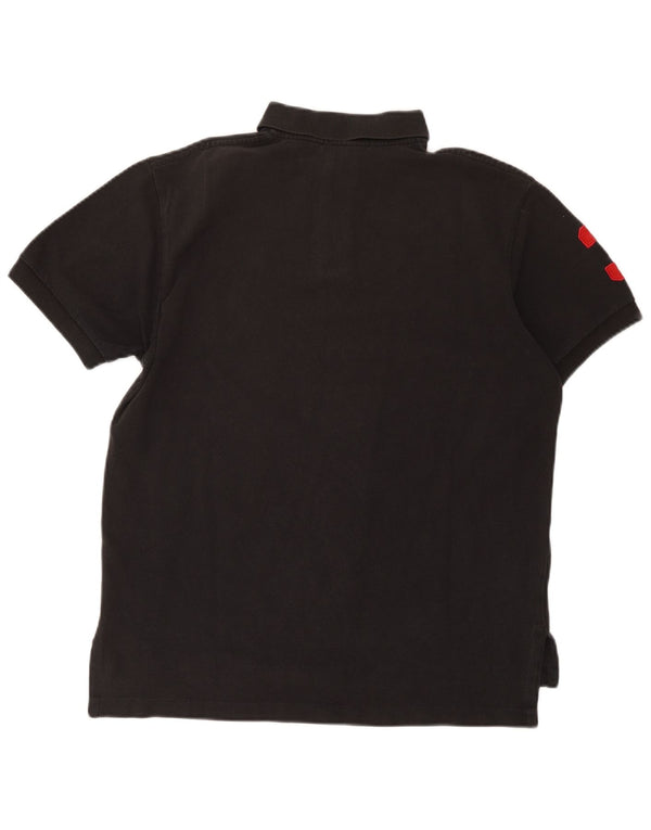 Polo Ralph Lauren Herre grafisk skjorte medium sort bomuld