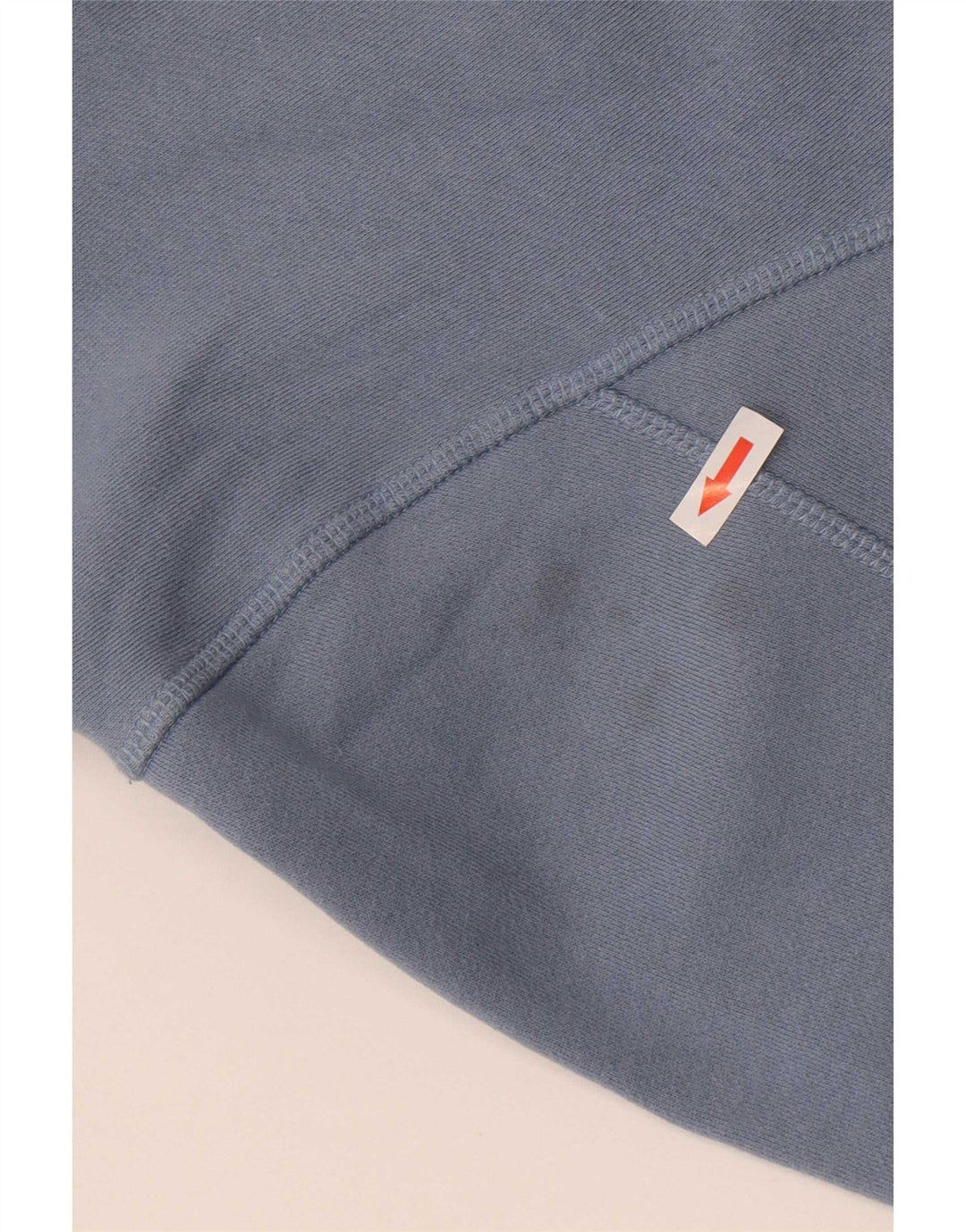 Topshop Dame Oversized Sweatshirt Jumper UK 16 Stor Blå Bomuld