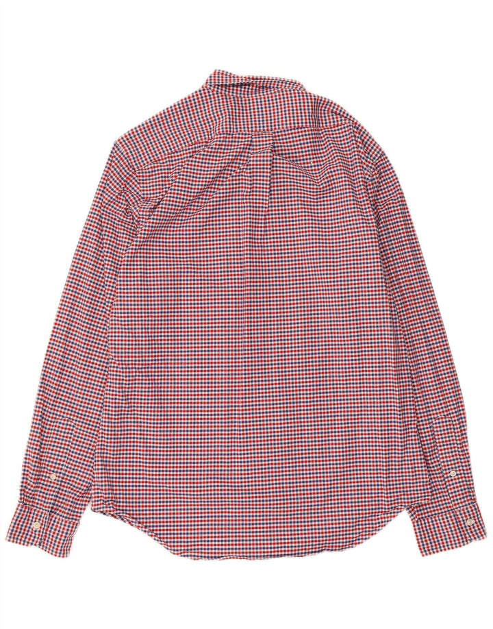 Polo Ralph Lauren Herre Stretch Oxford skjorte Stor flerfarvet Gingham