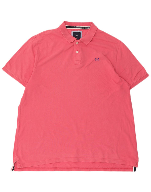 Crew Clothing Herre poloshirt 3XL Pink Bomuld
