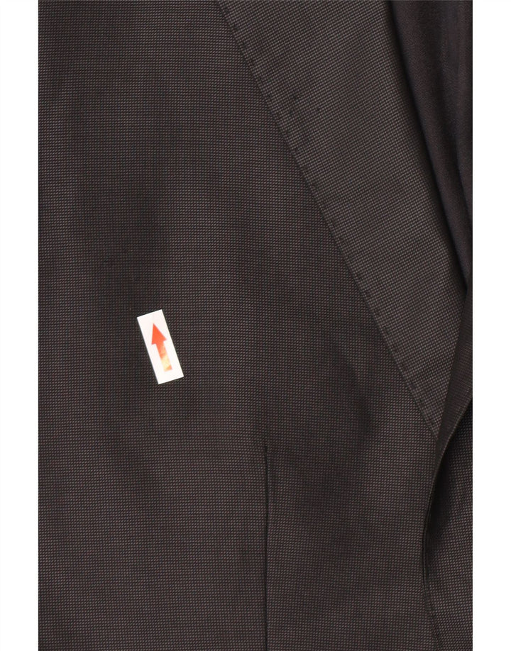 Zara Herre 2-knaps blazerjakke EU 48 Medium Sort