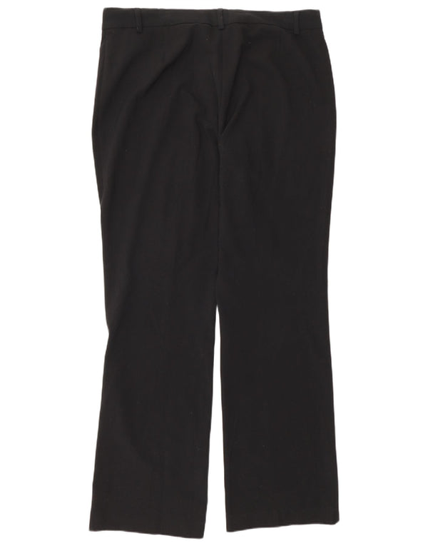 Marks & Spencer Dame Bootcut Casual Bukser UK 14 Large W32 L31 Black