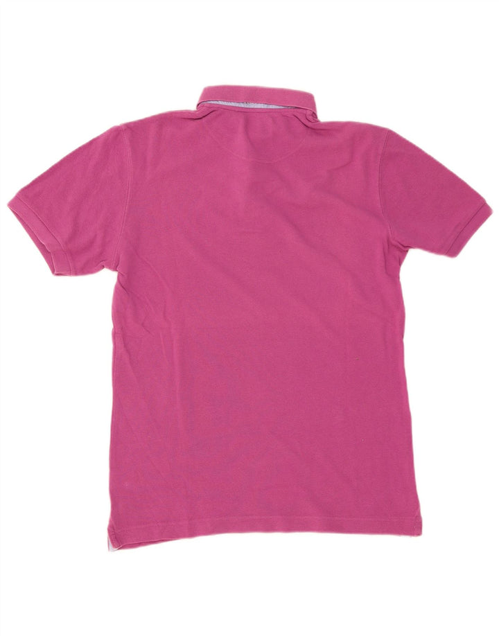 La Martina herre poloskjorte lille pink bomuld