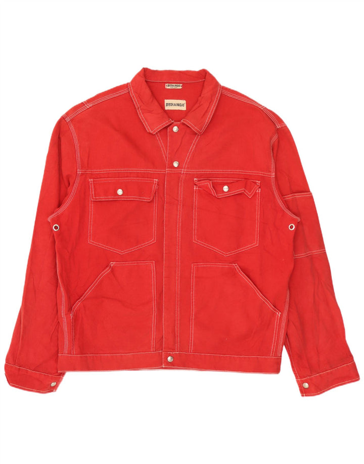 Durango Herre Utility Jacket UK 40 Large Red Cotton