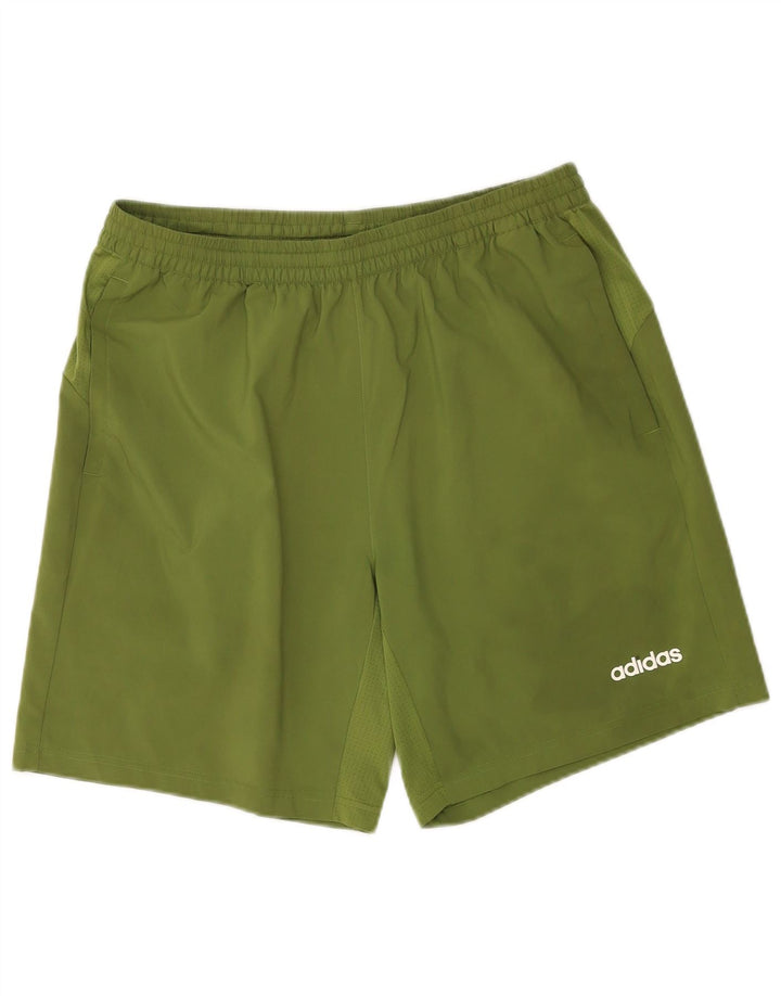 Adidas Herre Climacool Sportshorts Store Grønne Polyester