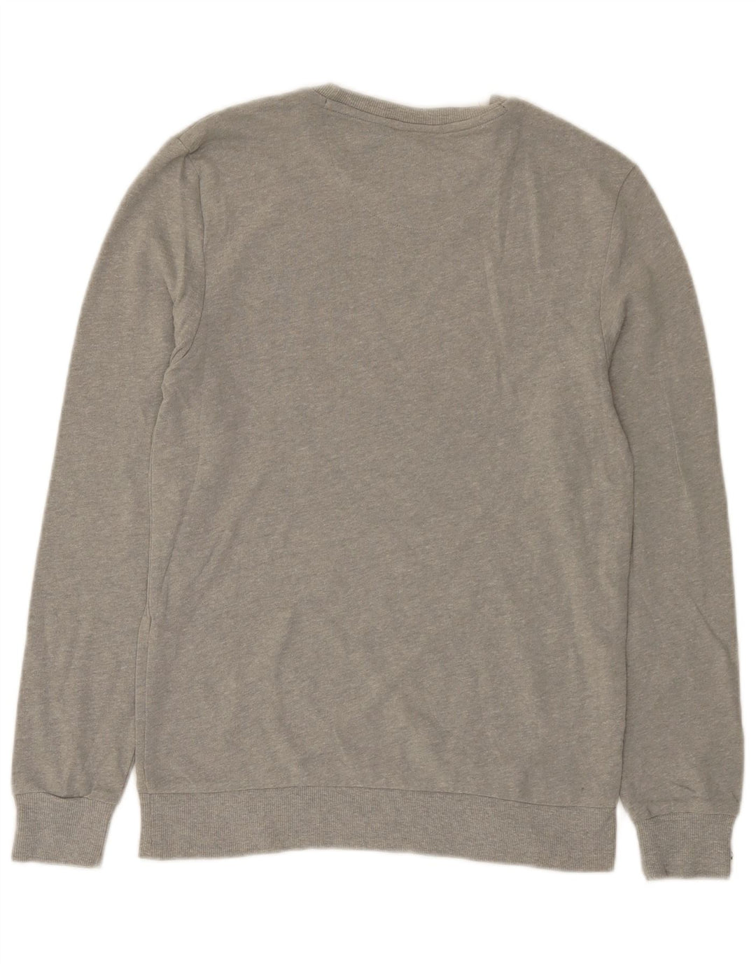 TOMMY HILFIGER Grafisk sweatshirt til mænd, lille grå bomuld