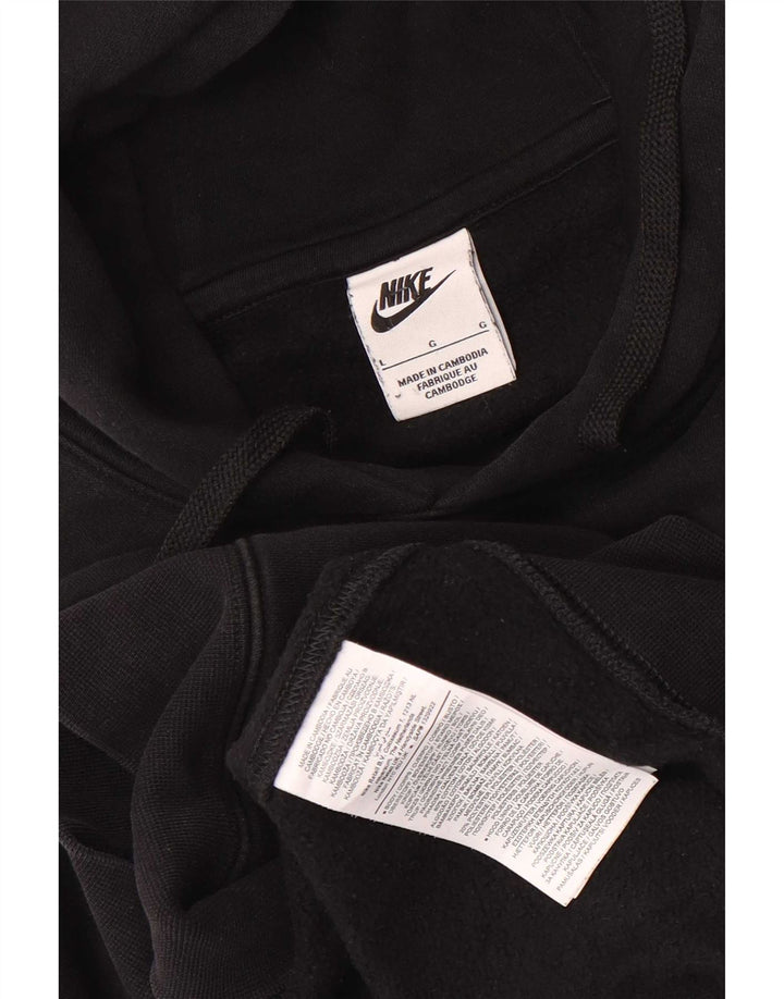 Nike Herre hættetrøje Jumper Large Sort Bomuld