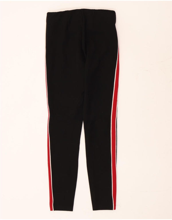 Zara Dame Trafaluc Leggings UK 8 Small Sort Stribet