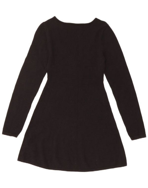 Urban Outfitters Dame Jumper Kjole UK 12 Medium Sort Bomuld