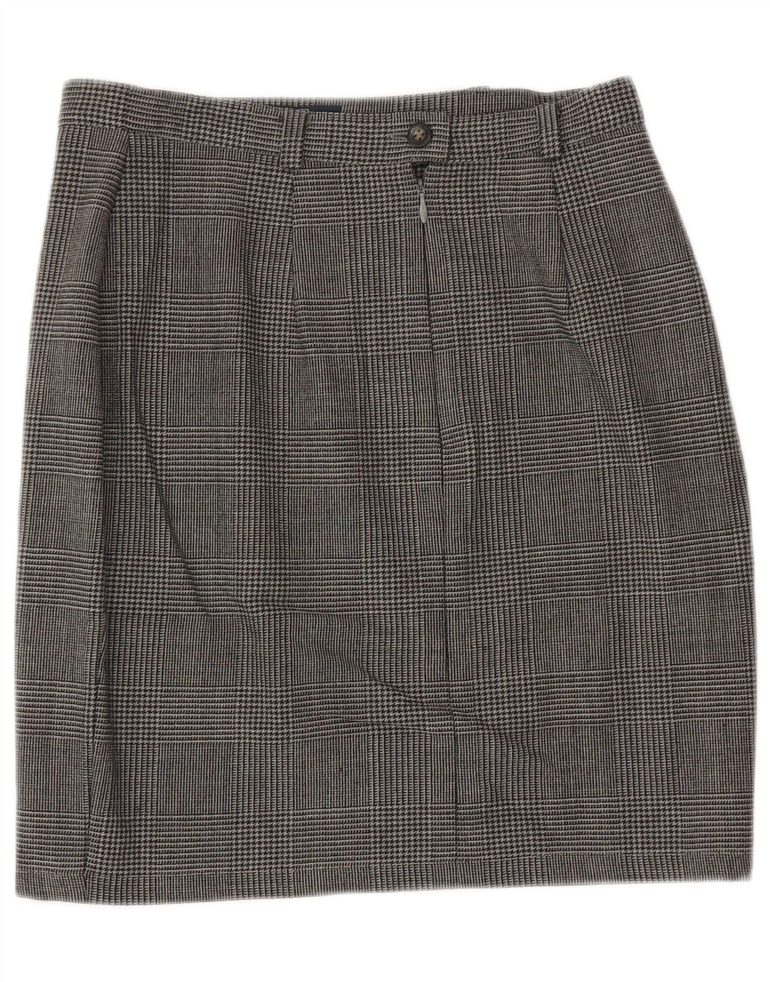 MAX MARA Weekend Pencil Skirt UK 14 Large W29 Grey Check
