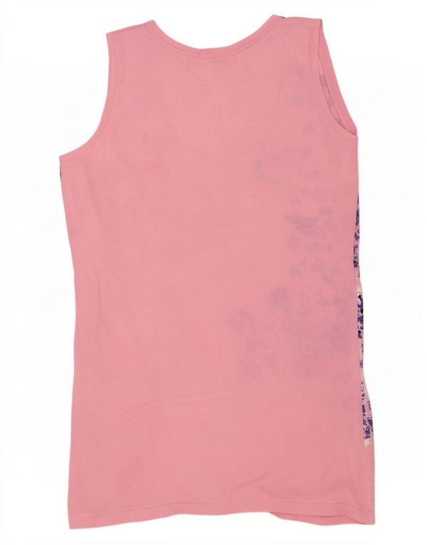 Hugo Boss Damevest Top UK 12 Medium Pink Floral