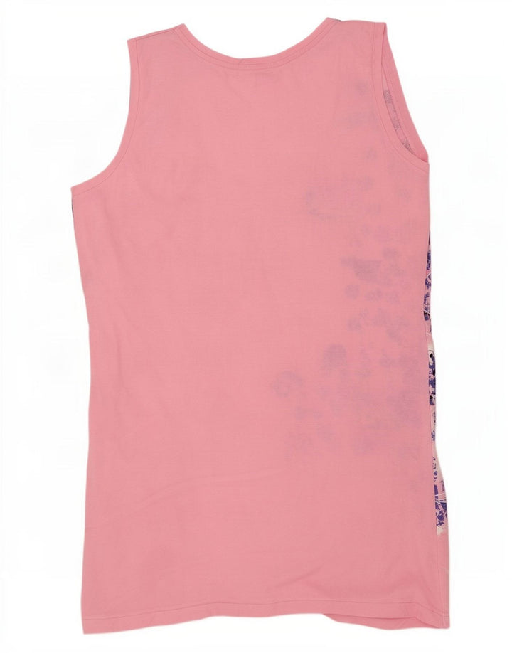 Hugo Boss Damevest Top UK 12 Medium Pink Floral