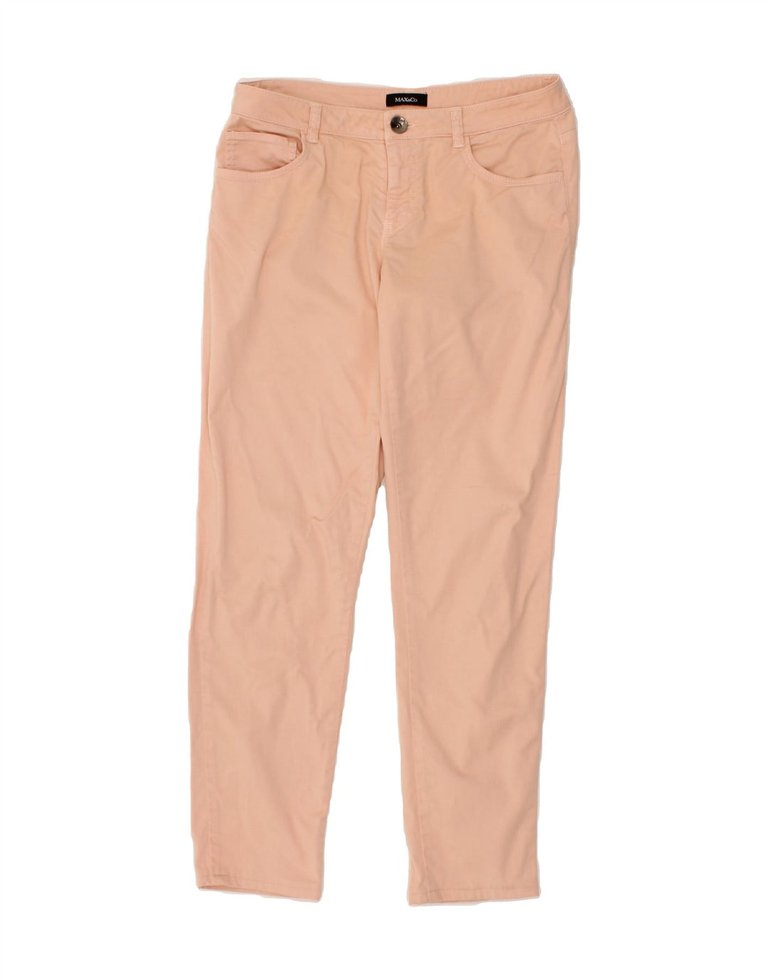 MAX & CO. Womens Slim Casual Trousers W30 L28  Pink Vintage Max & Co. and Second-Hand Max & Co. from Messina Hembry 