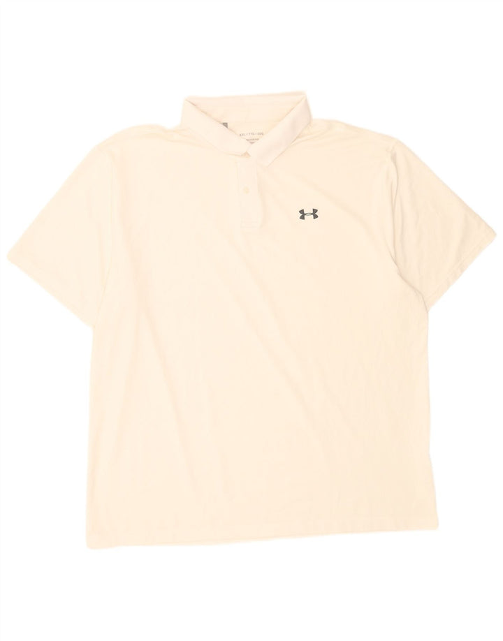 Under Armour Herre Polo Shirt 2XL Hvid