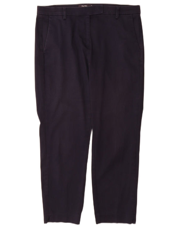 Marks & Spencer Damebukser med lige jakkesæt UK 14 Large W34 L28 Marineblå