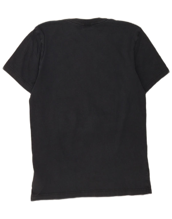 Adidas Mens Graphic T-Shirt Top Small Black Cotton