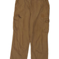 Mountain Warehouse Herre Straight Cargo Bukser W34 L26 Beige Polyester