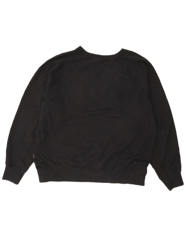 Nike grafisk sweatshirt til mænd XL sort bomuld
