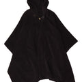 Vintage Poncho-jakke med hætte til kvinder One Size Sort