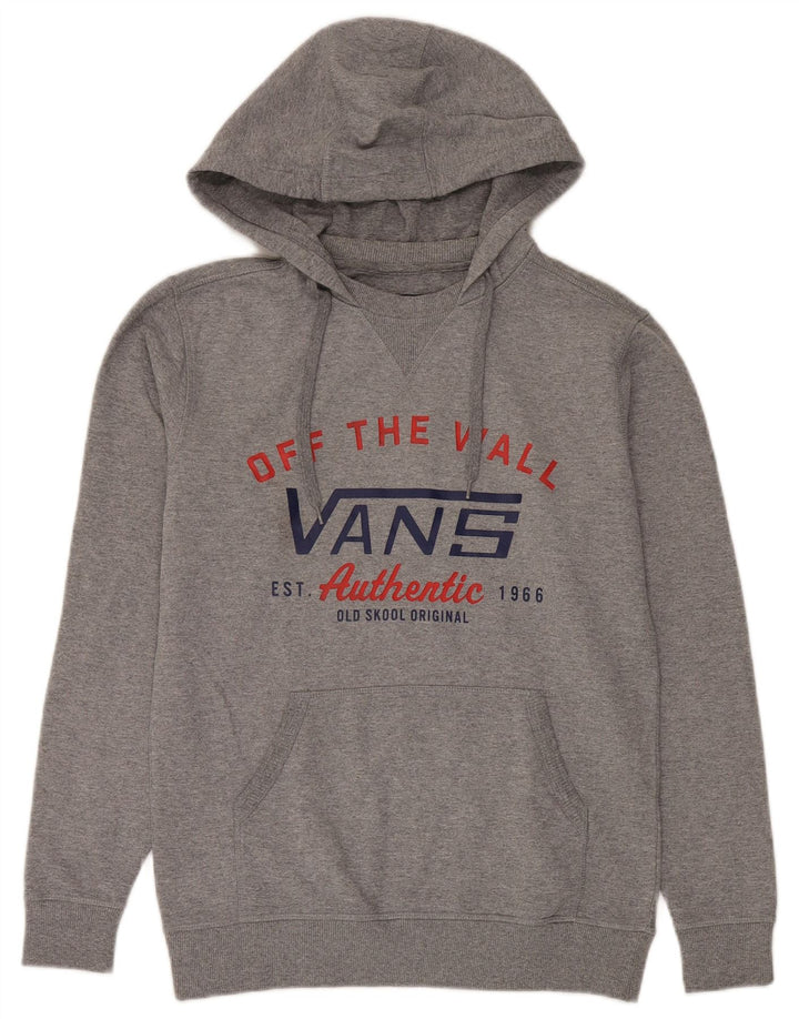 Vans Grafisk hættetrøje til mænd XS Grå