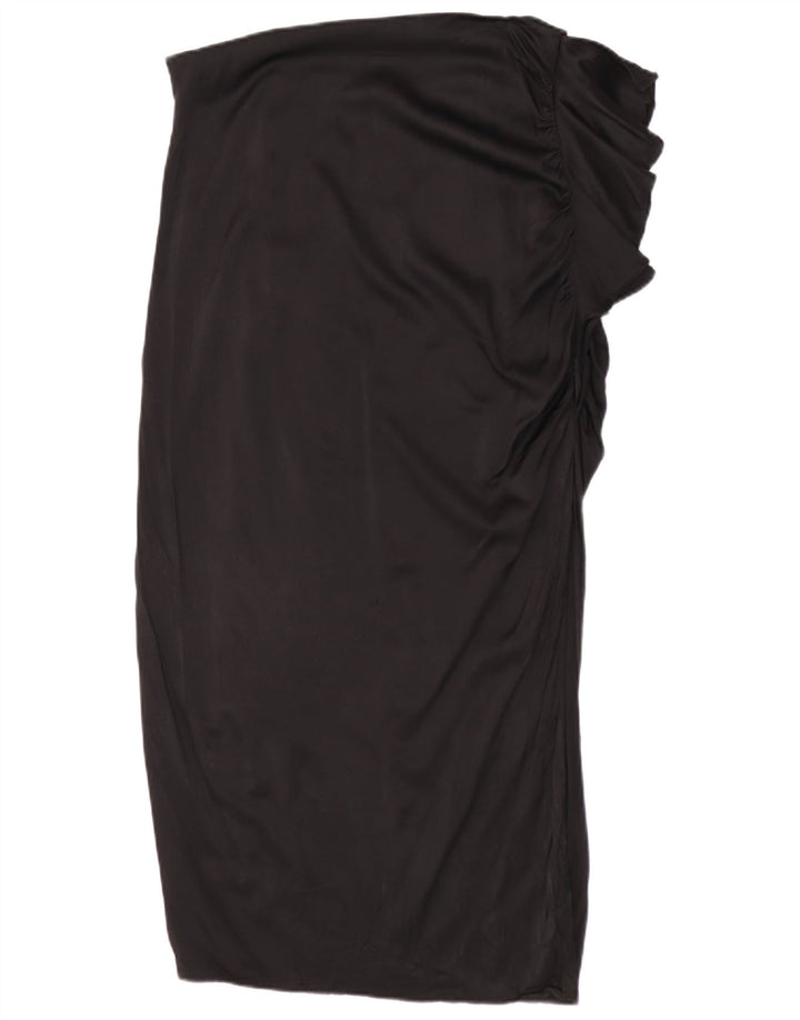 Zara Midi-nederdel til kvinder Medium W28 Sort