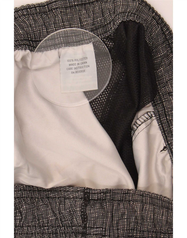 Vintage Badeshorts til mænd Medium Sort Polyester