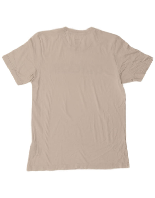 Adidas Grafisk T-shirt top til mænd Medium hvid bomuld