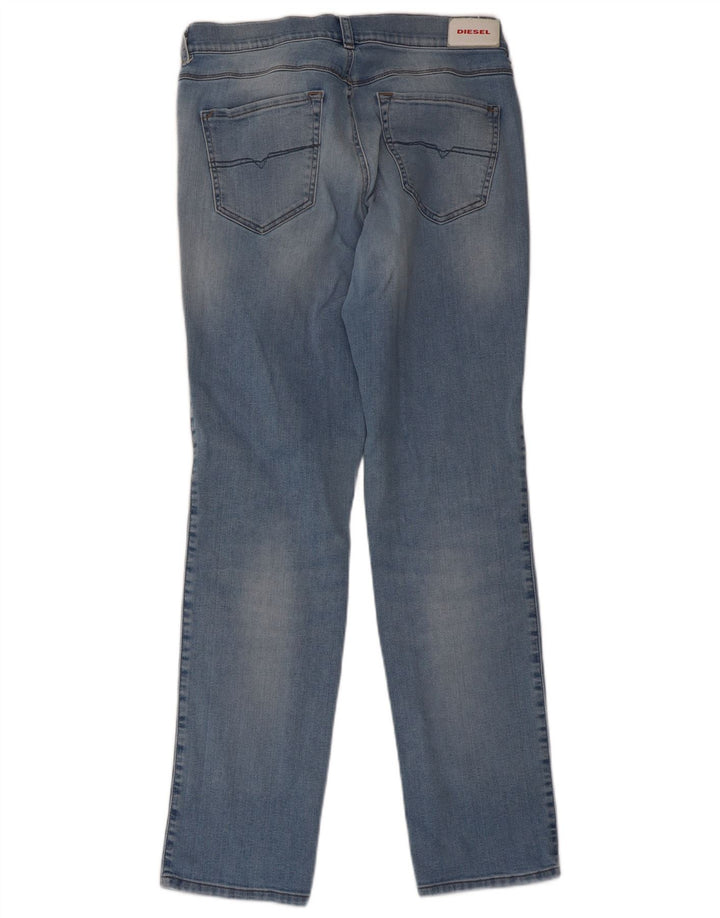 Diesel Herre Sandy Regular Slim Straight Jeans W30 L32 Blå Bomuld