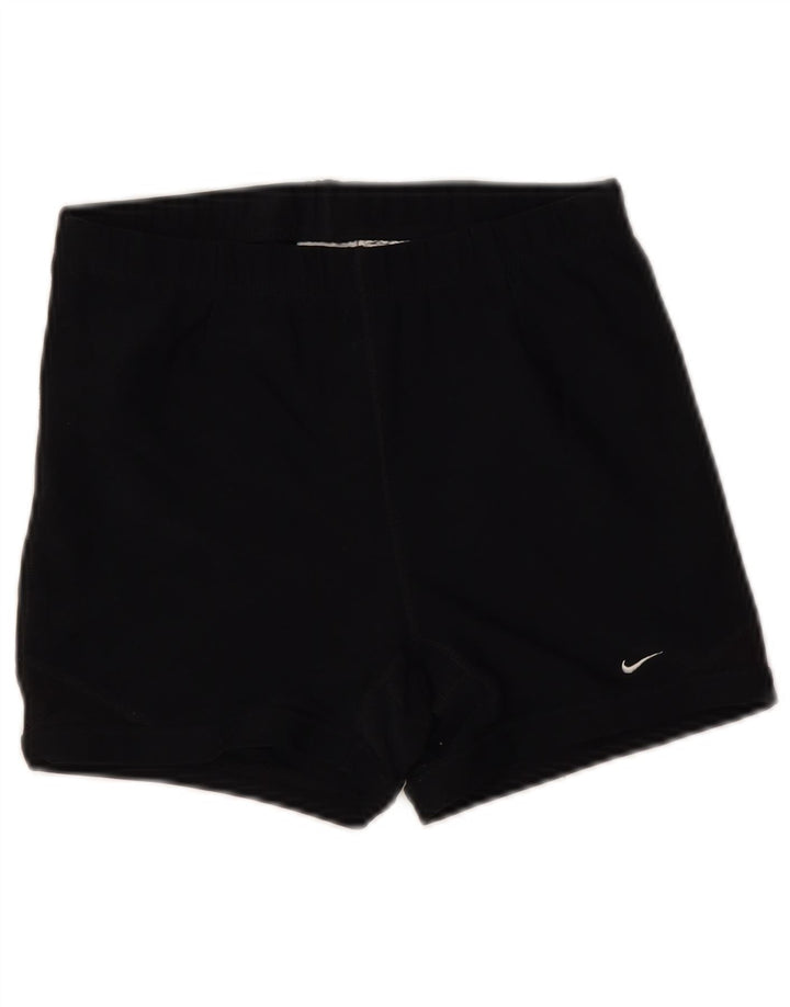 NIKE sportsshorts til kvinder US 12/14 Large Black Polyester