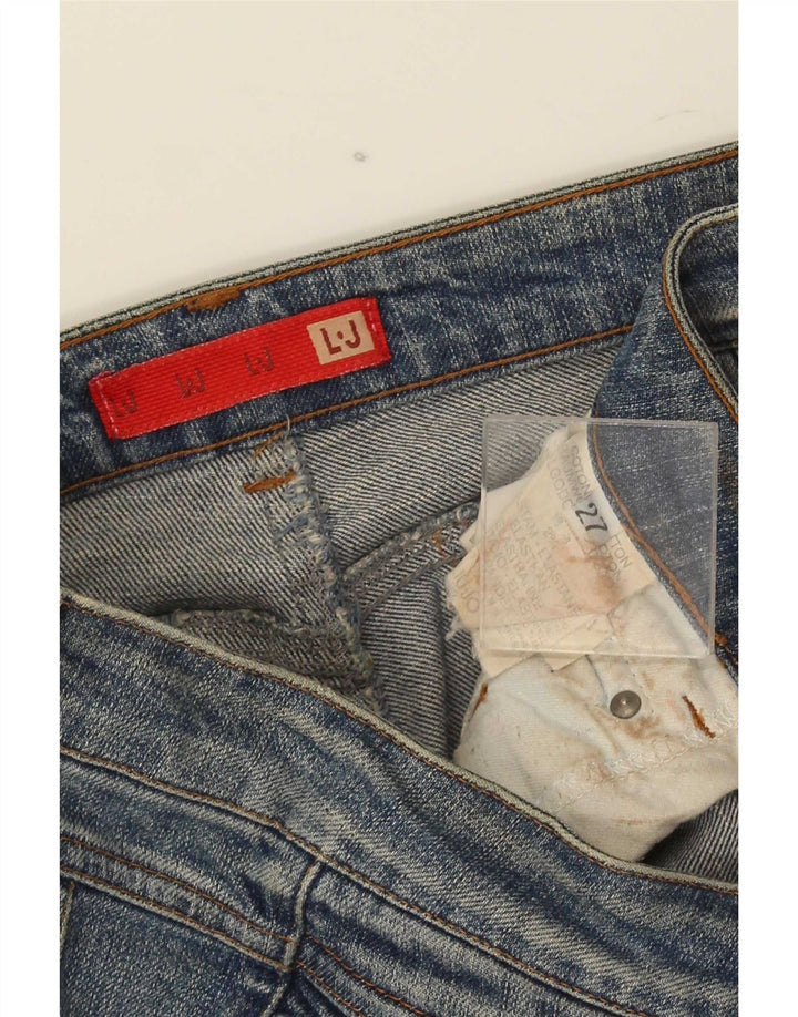 Liu Jo Dame Slim Jeans W27 L29 Blå Bomuld