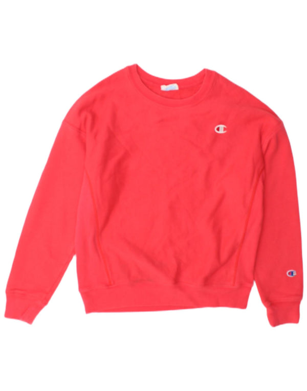 Champion Herre Sweatshirt Jumper Medium Pink